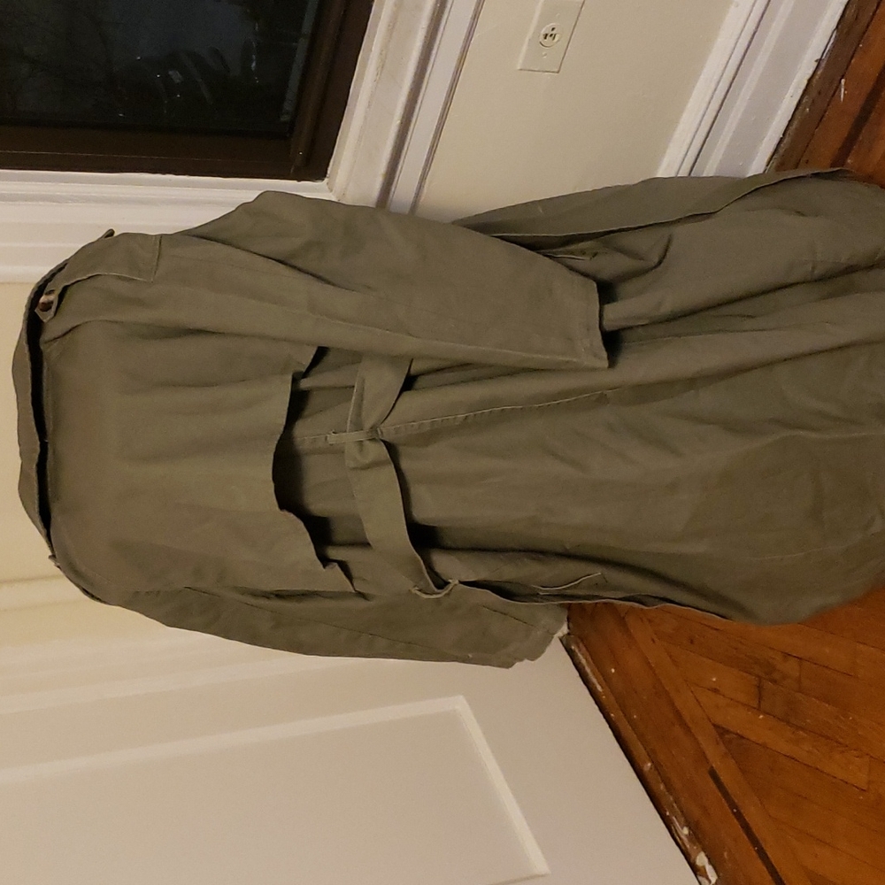 ASOS design military trench coat